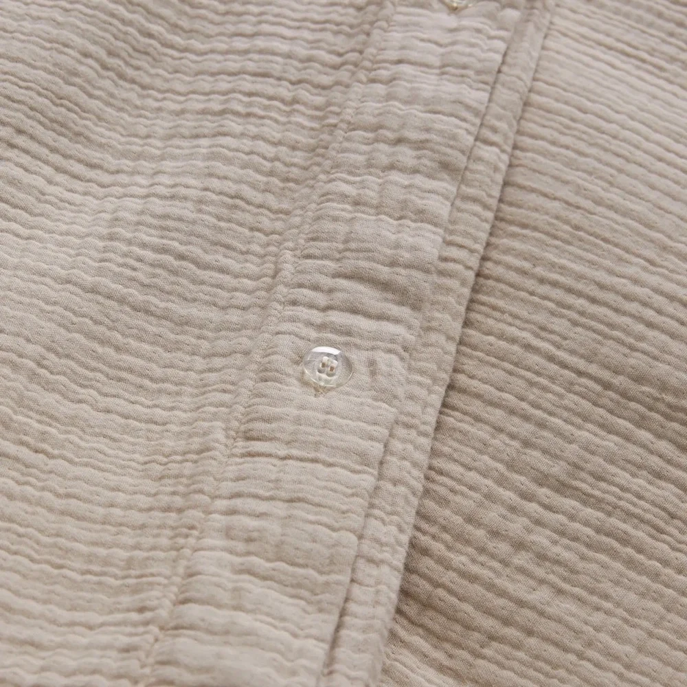 NWT Quince Organic Airy Gauze Twin Duvet Cover in Dune